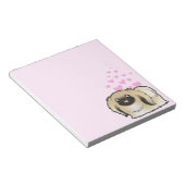 ペキンの愛（カットを表示） ノートパッド (アングル)