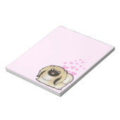 ペキンの愛（カットを表示） ノートパッド (回転)