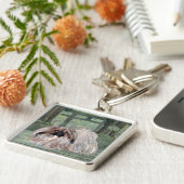 ペキンガアットオリエンタルゲートウェイ キーホルダー (側面)