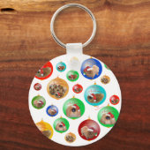 ペキンクリスマスオーナメント キーホルダー (正面)