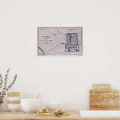 ペキング、「サー・マルコ・ポーロの書」より ポスター (キッチン)