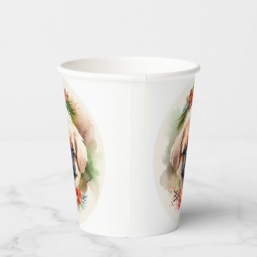 ペキンゲスクリスマスリースフェスティバルカップ 紙コップ (右)