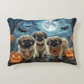 ペキンゲスハロウィン不気味 アクセントクッション (正面)