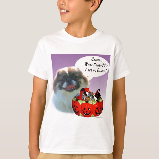 ペキンゲスハロウィーンキャンディ Tシャツ (正面)