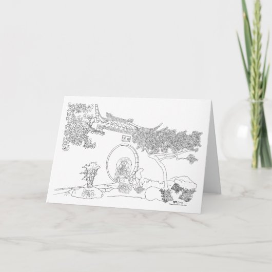 ペキンゲスムーンゲートカード カード (正面)