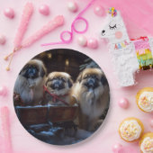 ペキンゲズクリスマスフェスティバルシーズン ペーパープレート (パーティー)