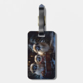 ペキンゲズクリスマスフェスティバルシーズン ラゲッジタグ (裏面縦)