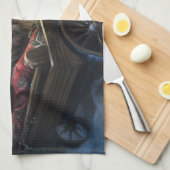 ペキンゼスノウリースレイクリスマスデコール キッチンタオル (四つ折り)