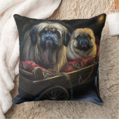 ペキンゼスノウリースレイクリスマスデコール クッション (ブランケット)