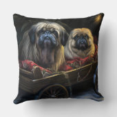 ペキンゼスノウリースレイクリスマスデコール クッション (裏面)