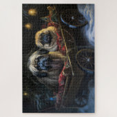 ペキンゼスノウリースレイクリスマスデコール ジグソーパズル (縦)