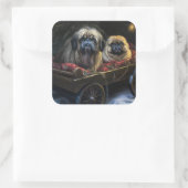 ペキンゼスノウリースレイクリスマスデコール スクエアシール (バッグ)