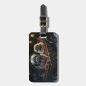 ペキンゼスノウリースレイクリスマスデコール ラゲッジタグ (正面縦)