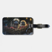 ペキンゼスノウリースレイクリスマスデコール ラゲッジタグ (裏面横)