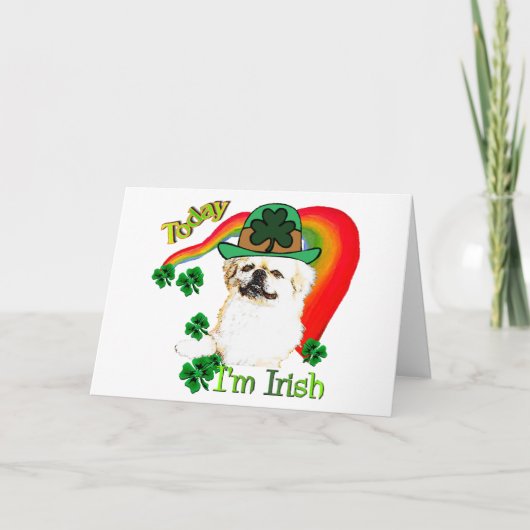 ペキンネーゼSt patricks カード (正面)