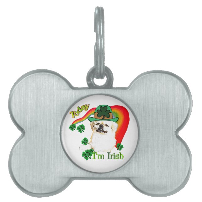 ペキンネーゼSt patricks ペットネームタグ (正面)