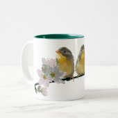 ペキンロビンス ツートーンマグカップ (正面左)