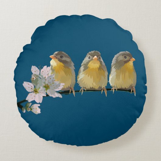 ペキンロビンス ラウンドクッション (正面)