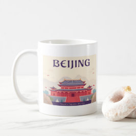 ペキン中国ザ紫禁城パステルトラベル コーヒーマグカップ