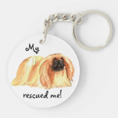 ペキン人の救出 キーホルダー (裏面)