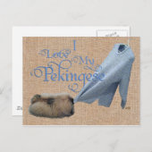 ペキン族の綱引き ポストカード (正面/裏面)