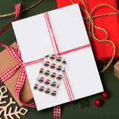 ペキン犬がクリスマススターを育てる ギフトタグ