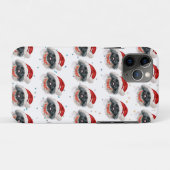 ペキン犬がクリスマススターを育てる Case-Mate iPhoneケース (裏面(横))