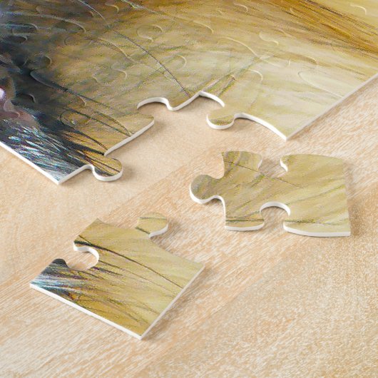 ペキン犬。 ジグソーパズル (側面)