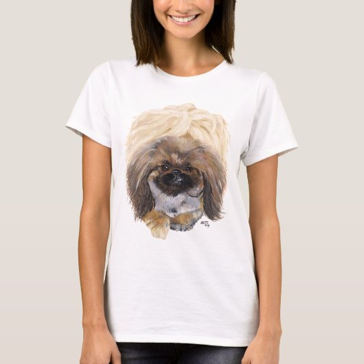 ペキン犬 Tシャツ (正面)