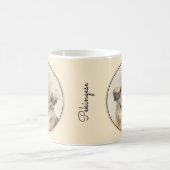 ペキン絵画ゲス – かわいいオリジナルドッグアート コーヒーマグカップ (中央)