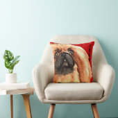 ペキン色ブロック クッション (椅子)