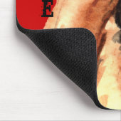 ペキン色ブロック マウスパッド (コーナー)