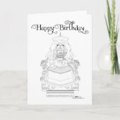 ペキン誕生日カード カード (正面)