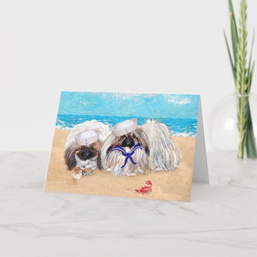 ペキン語グリーティングカード カード (正面)