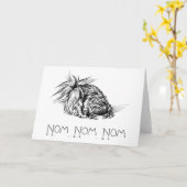 ペキン語グリーティングカード カード (黄色い花)