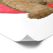 ペキン/プードルミックスバレンタインデー ポスター (角)