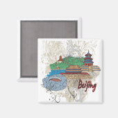 ペキン マグネット (正面/裏面)