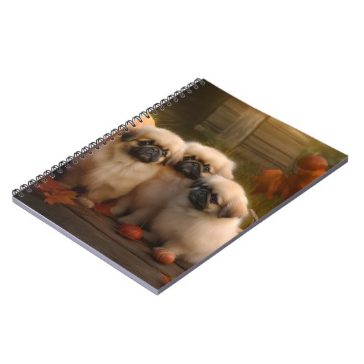 ペキージーパピーオータムデライトカボチャ ノートブック (左側)