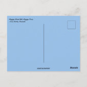 ペギスコーブノバスコシアカナダ ポストカード (裏面)