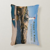 ペギスポイントライトハウスアトランティックカナダ アクセントクッション (正面(垂直))