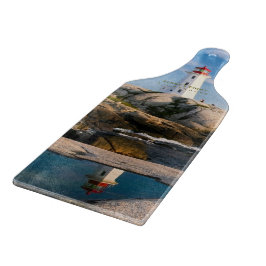 ペギスポイントライトハウスアトランティックカナダ カッティングボード