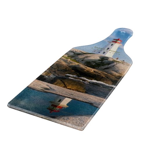 ペギスポイントライトハウスアトランティックカナダ カッティングボード (角)