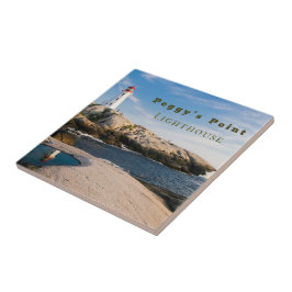 ペギスポイントライトハウスアトランティックカナダ タイル