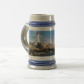 ペギスポイントライトハウスアトランティックカナダ ビールジョッキ (正面左)