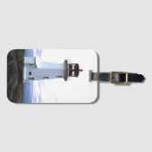 ペギーの入江の灯台ノバスコシアの荷物のラベル ラゲッジタグ (正面横)