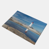 ペギーの入江の灯台|カナダ ドアマット (アングル)