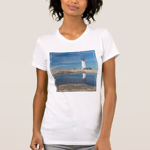 ペギーの入江の灯台 カナダ Tシャツ