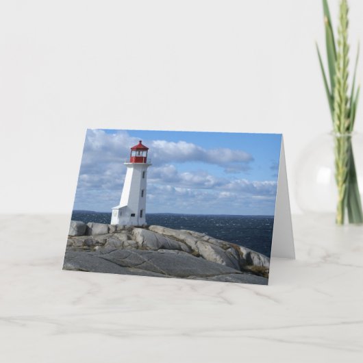 ペギーの入江の灯台 カード (正面)