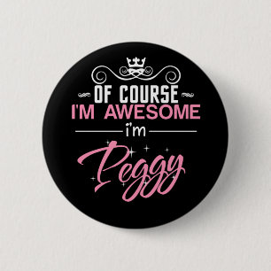 ペギーもちろんペギ素晴らしーだ 缶バッジ
