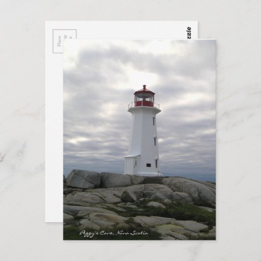 ペギーズコーブノバスコシアカナダポストカード ポストカード (正面/裏面)